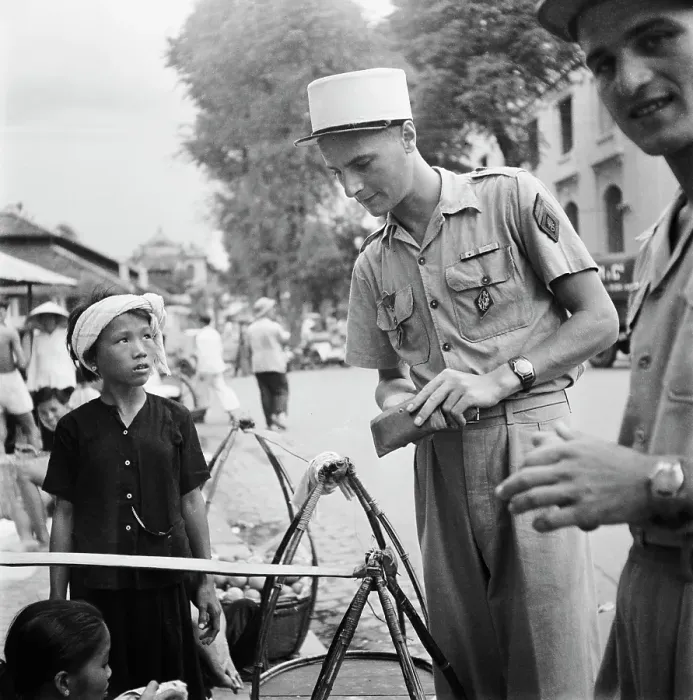 Framed Print : French Foreign Legion In Vietnam Framed Print : French Foreign Legion In Vietnam