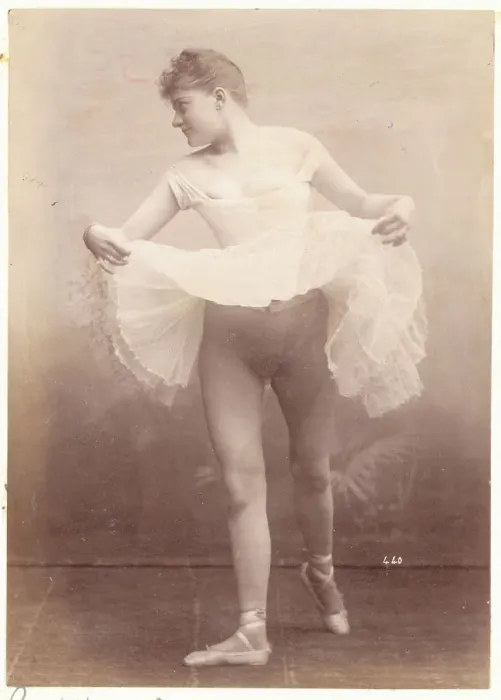 Framed Print : French Girl Performing Ballet Framed Print : French Girl Performing Ballet