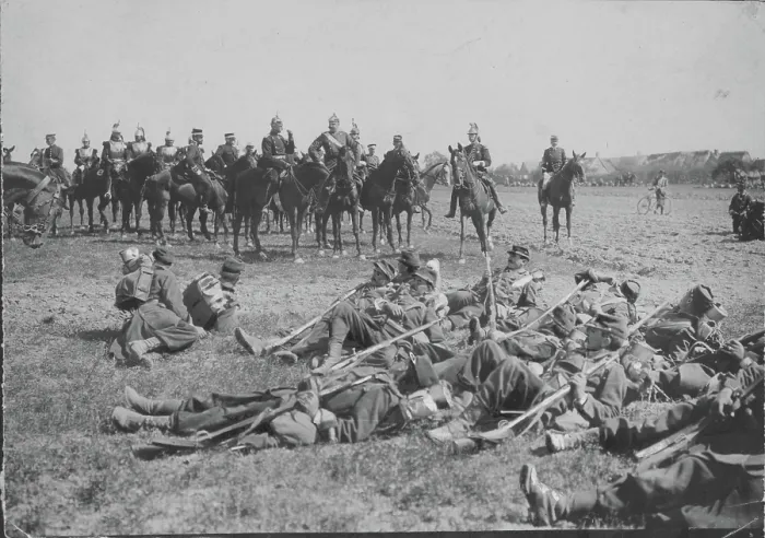 Framed Print : French Military Exercises Framed Print : French Military Exercises