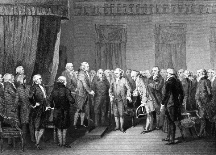 Framed Print : French Minister Alexandre Gerard de Rayneval Being Introduced to the Continental Congress, August 6, 1778 Framed Print : French Minister Alexandre Gerard de Rayneval Being Introduced to the Continental Congress, August 6, 1778