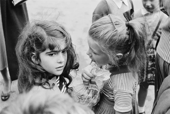 Framed Print : French Pupils In London Framed Print : French Pupils In London