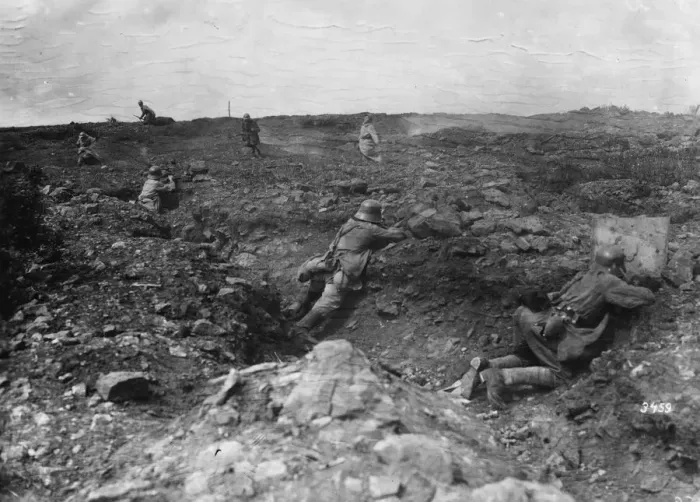 Framed Print : French Raid Trench Framed Print : French Raid Trench