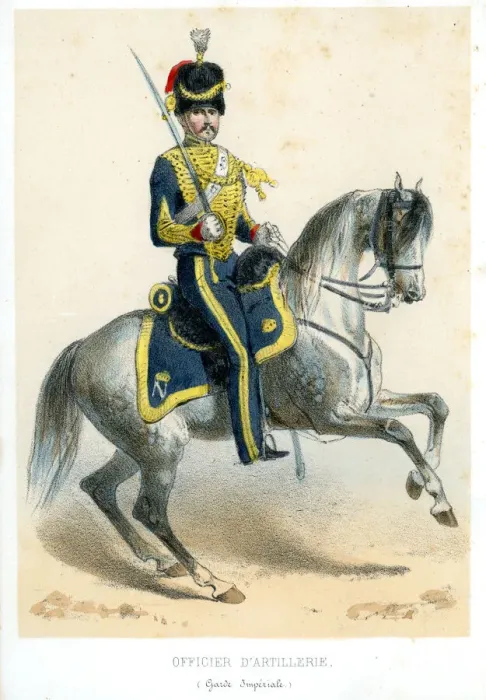 Framed Print : French soldiers of the 19th century Framed Print : French soldiers of the 19th century