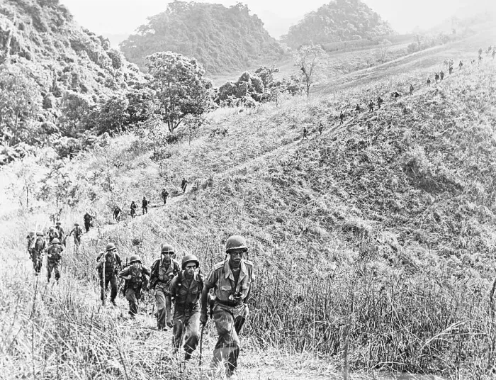 Framed Print : French Soldiers During Maneuvers Framed Print : French Soldiers During Maneuvers