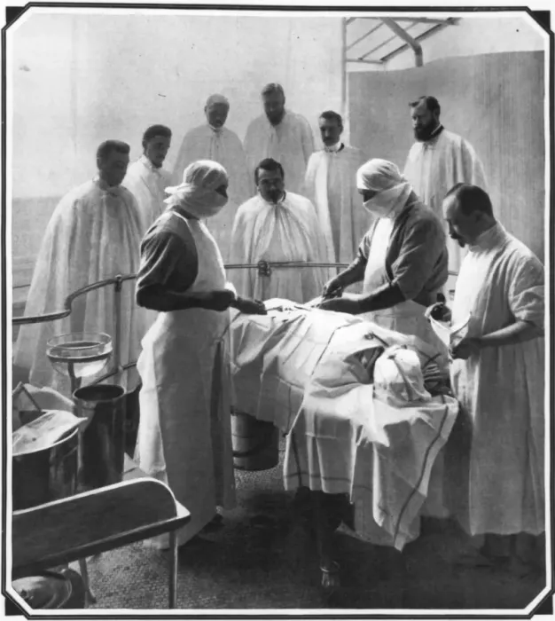 Framed Print : French Surgeons Framed Print : French Surgeons
