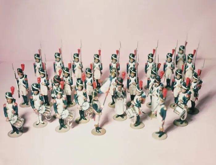 Framed Print : French Toy Soldier Figurines Framed Print : French Toy Soldier Figurines