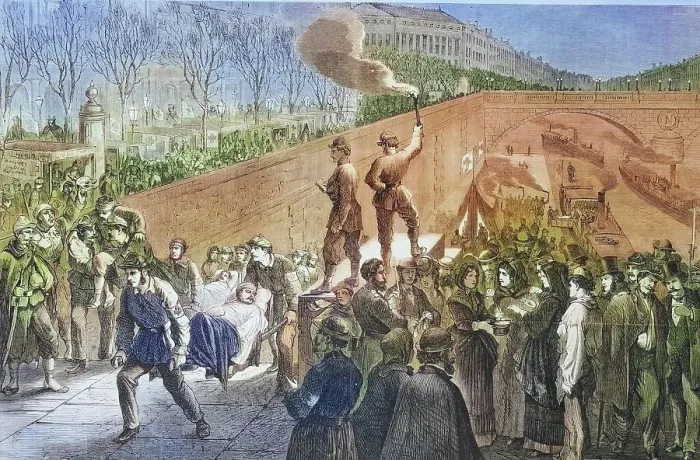 Framed Print : French wounded at the Quai de la Medisserie in Paris, illustrated war history, German, French war 1870-1871, Germany, France, French wounded at the Quai de la Medisserie, Paris, illustrated war history, German, French war 1870-1871, Germany, France Framed Print : French wounded at the Quai de la Medisserie in Paris, illustrated war history, German, French war 1870-1871, Germany, France, French wounded at the Quai de la Medisserie, Paris, illustrated war history, German, French war 1870-1871, Germany, France