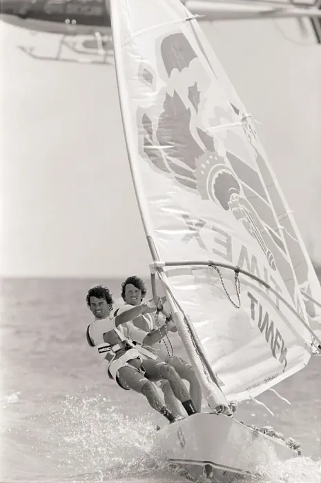 Framed Print : Frenchman Windsurfing Across Atlantic Framed Print : Frenchman Windsurfing Across Atlantic