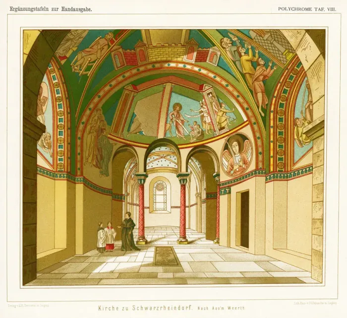 Framed Print : Fresco Wall Paintings Framed Print : Fresco Wall Paintings
