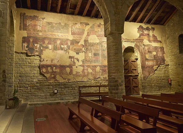 Frescoes in the church of Santa Maria de Taull