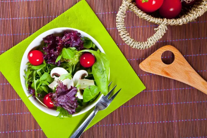 Framed Print : Fresh salad made with organic ingredients Framed Print : Fresh salad made with organic ingredients
