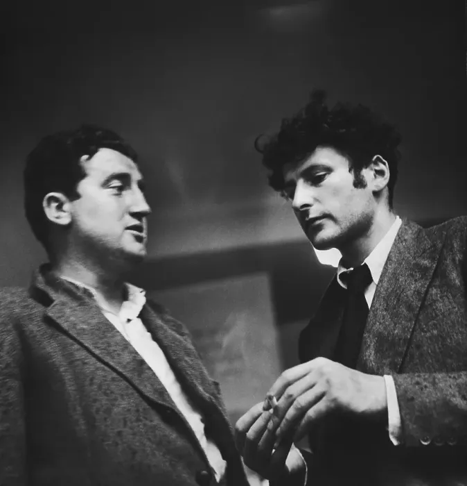 Framed Print : Freud And Behan