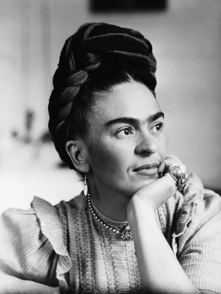 Frida Kahlo Portrait Print, Mexican Artist Art Prints