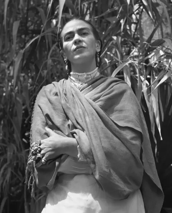Framed Print : Frida Kahlo In The Garden Framed Print : Frida Kahlo In The Garden