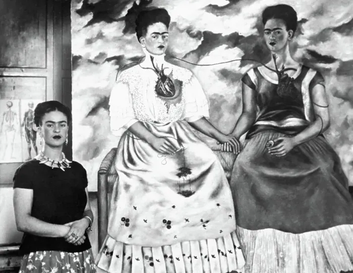 Framed Print : Frida Kahlo and Self Portraits