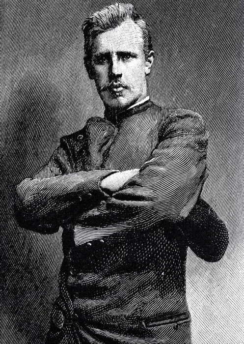 Framed Print : Fridjof Nansen, 27 years old Framed Print : Fridjof Nansen, 27 years old