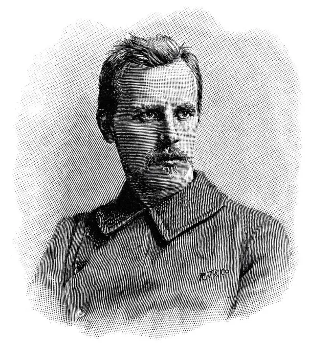 Framed Print : Fridjof Nansen, 33 years old Framed Print : Fridjof Nansen, 33 years old