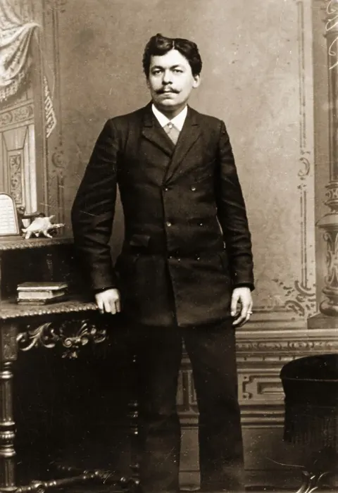 Framed Print : Friedrich Ebert at Nineteen