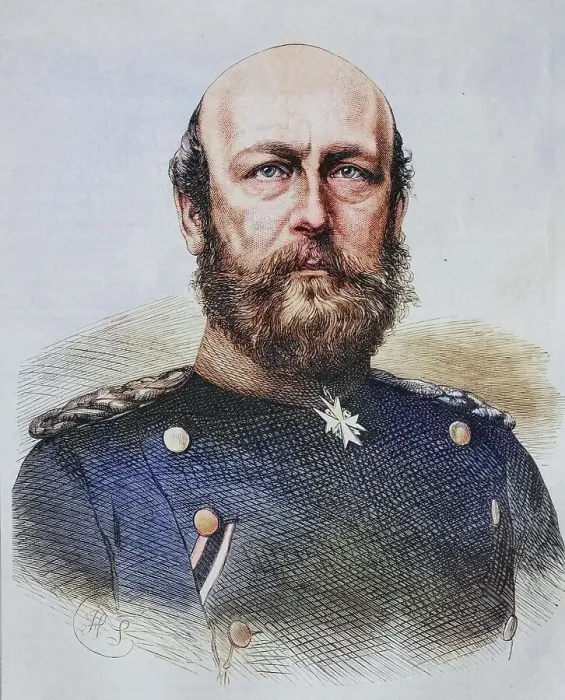 Framed Print : Friedrich Franz II, Grand Duke of Mecklenburg-Schwerin, illustrated war history, German, French war 1870-1871, Germany, France Framed Print : Friedrich Franz II, Grand Duke of Mecklenburg-Schwerin, illustrated war history, German, French war 1870-1871, Germany, France