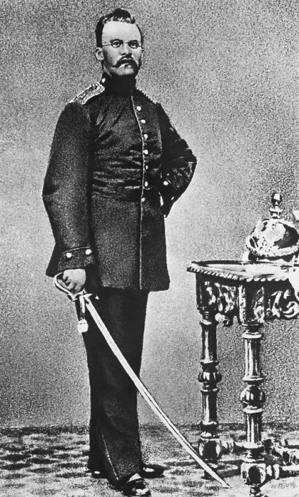 Framed Print : Friedrich Nietzsche in Military Uniform Framed Print : Friedrich Nietzsche in Military Uniform