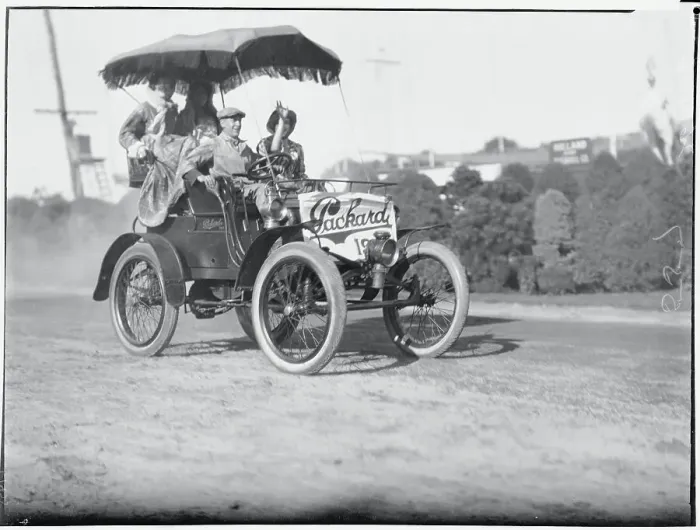Framed Print : Fringe-Topped Automobile