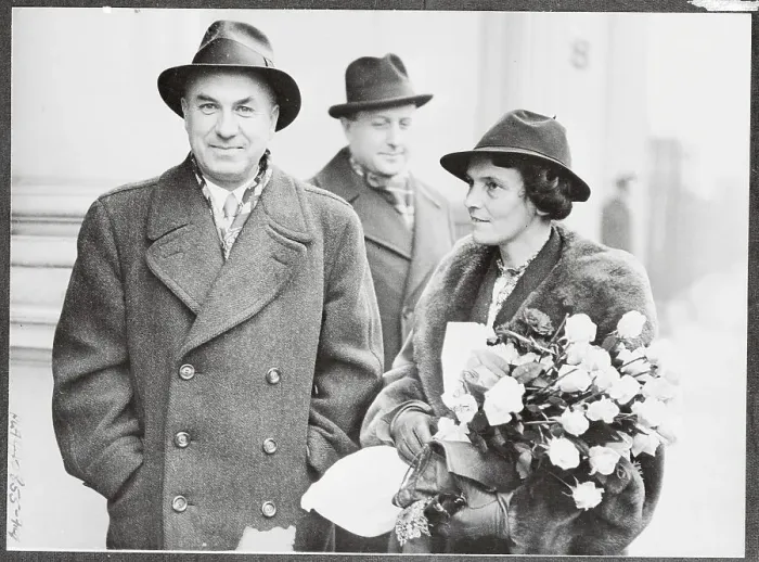 Framed Print : Fritz Todt with His Wife Framed Print : Fritz Todt with His Wife