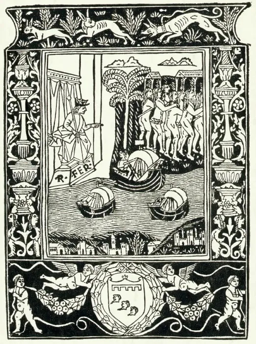 Framed Print : Frontispiece For Christopher Columbus Framed Print : Frontispiece For Christopher Columbus