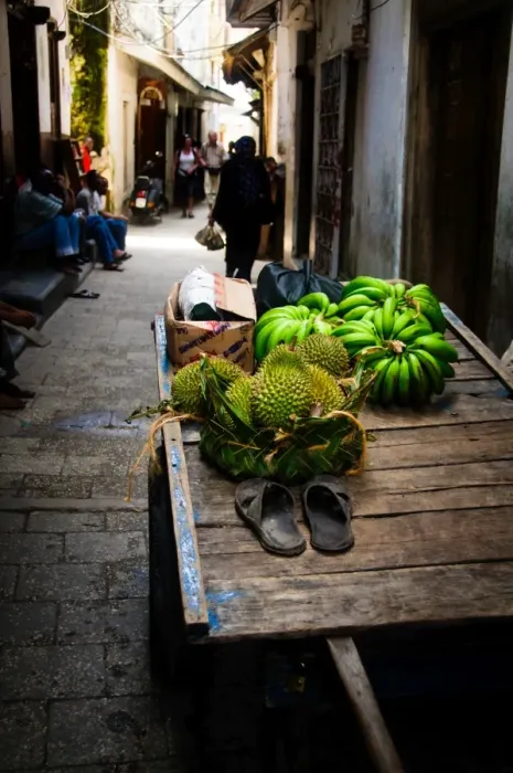 Framed Print : Fruit Cart