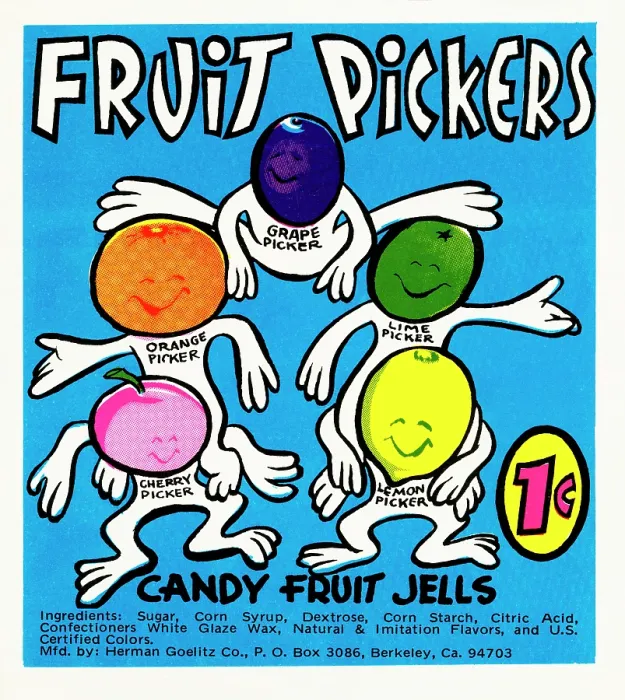 Framed Print : Fruit Pickers Candy Fruit Jells Framed Print : Fruit Pickers Candy Fruit Jells