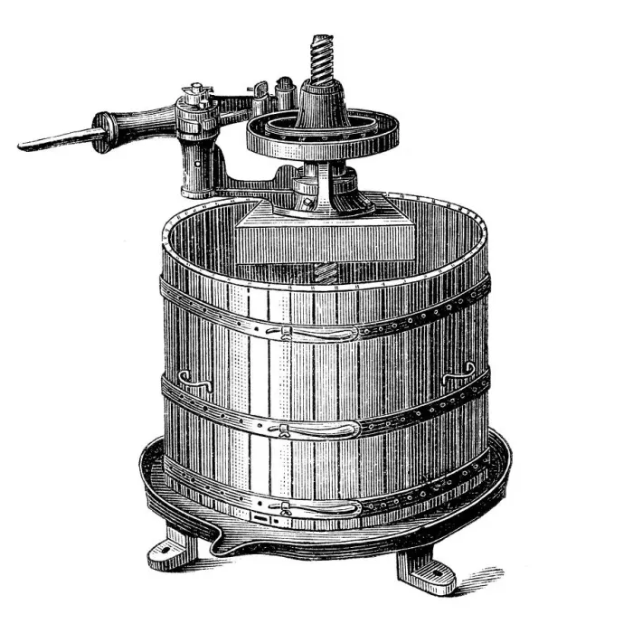Framed Print : Fruit press Framed Print : Fruit press