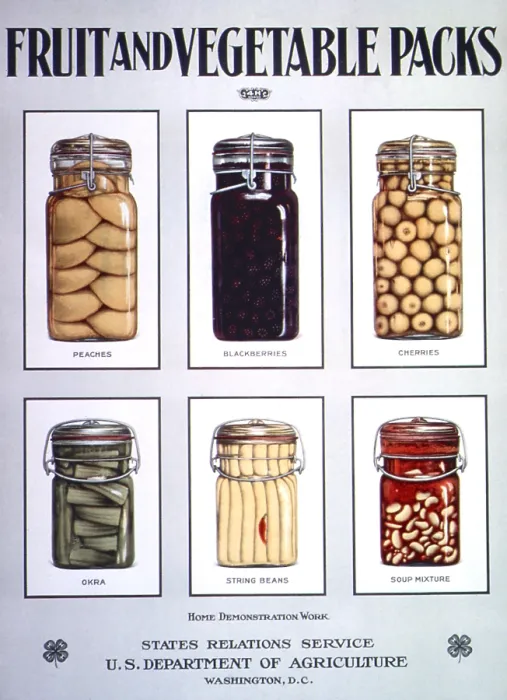 Framed Print : Fruit and Vegetable Packs