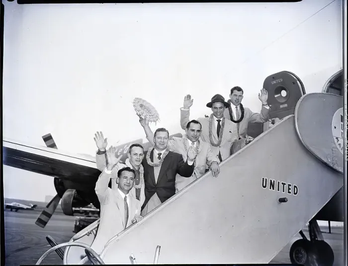 Framed Print : F.Scott, Y.Berra, P.Reese, Etc Board Plane Framed Print : F.Scott, Y.Berra, P.Reese, Etc Board Plane