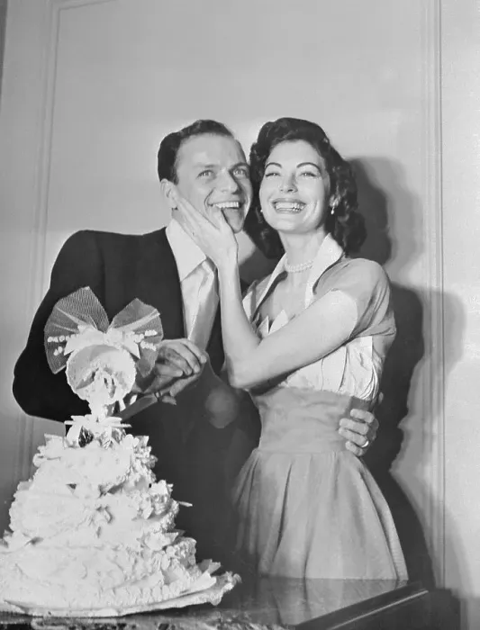 Framed Print : F.Sinatra & A.Gardner @ Their Wedding Framed Print : F.Sinatra & A.Gardner @ Their Wedding
