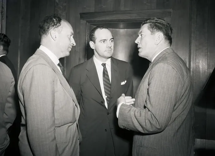 Framed Print : F.T.Murray, Ned Irish, Talk W / Gene Tunney Framed Print : F.T.Murray, Ned Irish, Talk W / Gene Tunney