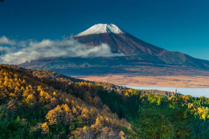 Framed Print : Fuji and Clear autumn sky Framed Print : Fuji and Clear autumn sky