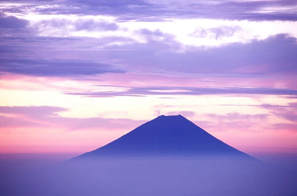 Fuji mountain view from Kitadake mountain