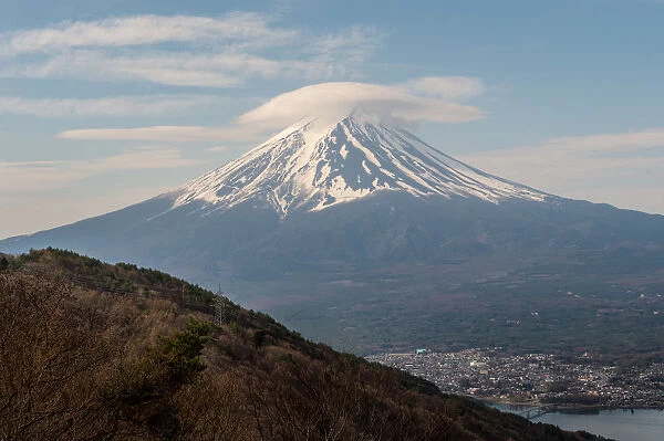 Fuji view from Misaka Pass