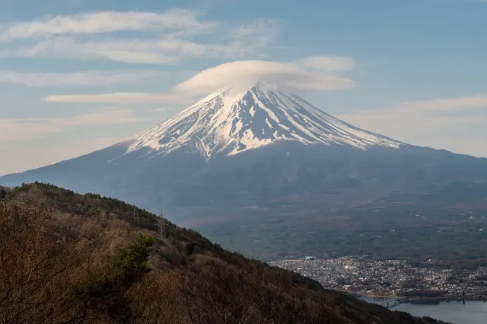Framed Print : Fuji view from Misaka Pass Framed Print : Fuji view from Misaka Pass