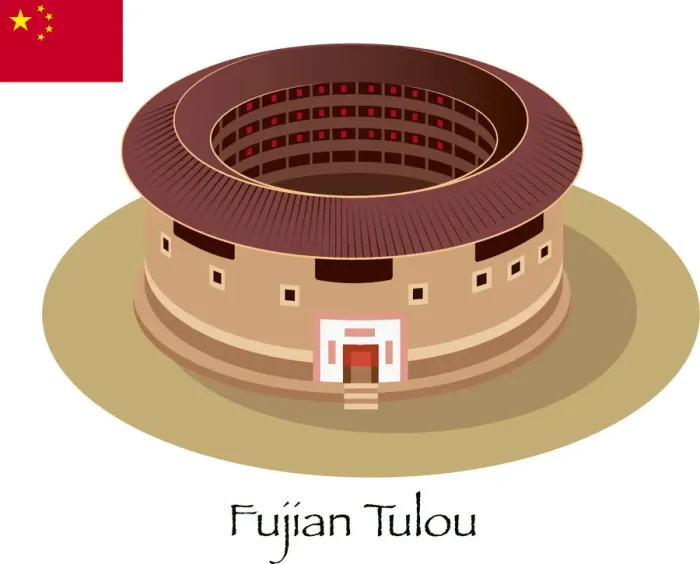 Framed Print : Fujian Tulou