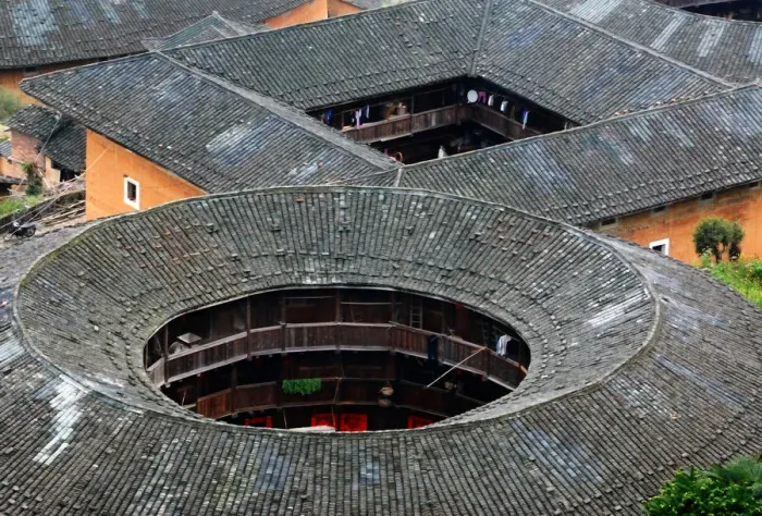 Framed Print : Fujian Tulou (Mud Building), World Heritage site Framed Print : Fujian Tulou (Mud Building), World Heritage site
