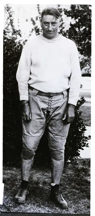 Framed Print : Full-Length Of Francis Schmidt Outside Framed Print : Full-Length Of Francis Schmidt Outside