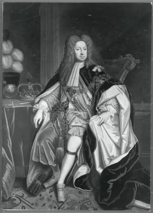 Framed Print : Full-Length Portrait of George I