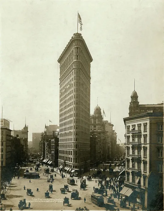 Framed Print : Fuller /  Flat Iron Building, New York