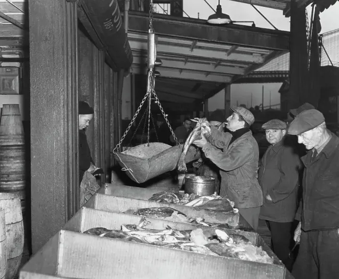 Framed Print : Fulton Fish Market Framed Print : Fulton Fish Market