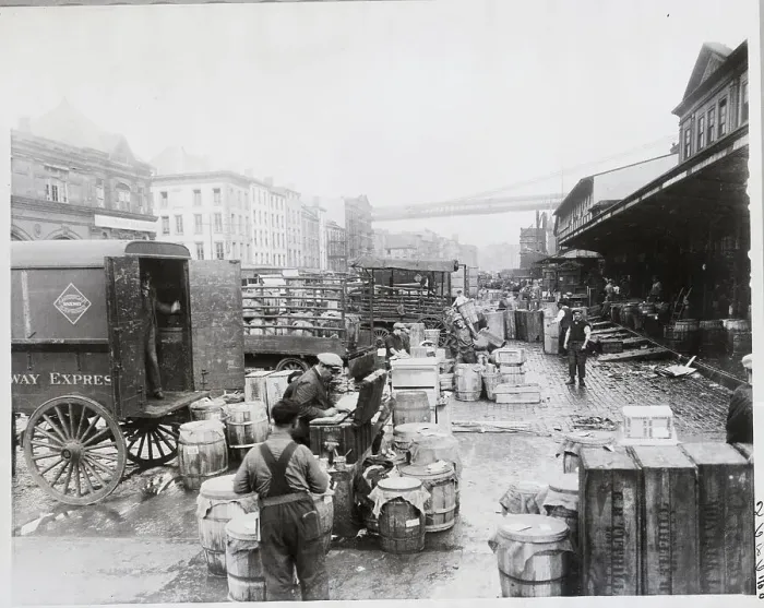 Framed Print : Fulton Fish Market Framed Print : Fulton Fish Market