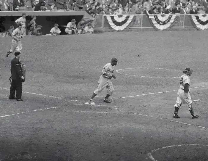 Framed Print : Fumbling Action During Dodger Game