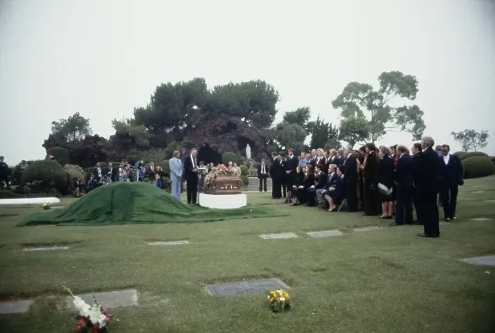 Framed Print : Funeral Of Bing Crosby