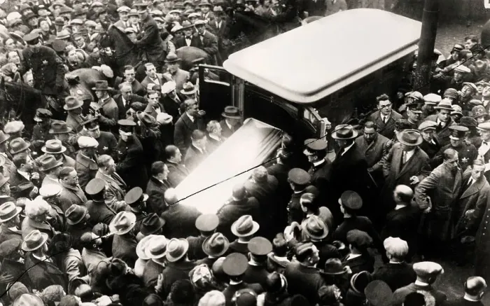 Framed Print : Funeral Of Dion O'Banion Framed Print : Funeral Of Dion O'Banion