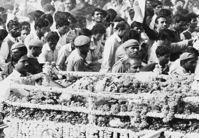 Framed Print : Funeral of Indira Gandhi Framed Print : Funeral of Indira Gandhi