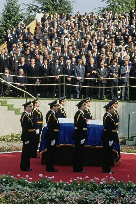 Framed Print : Funeral Of Josip Broz Tito Framed Print : Funeral Of Josip Broz Tito